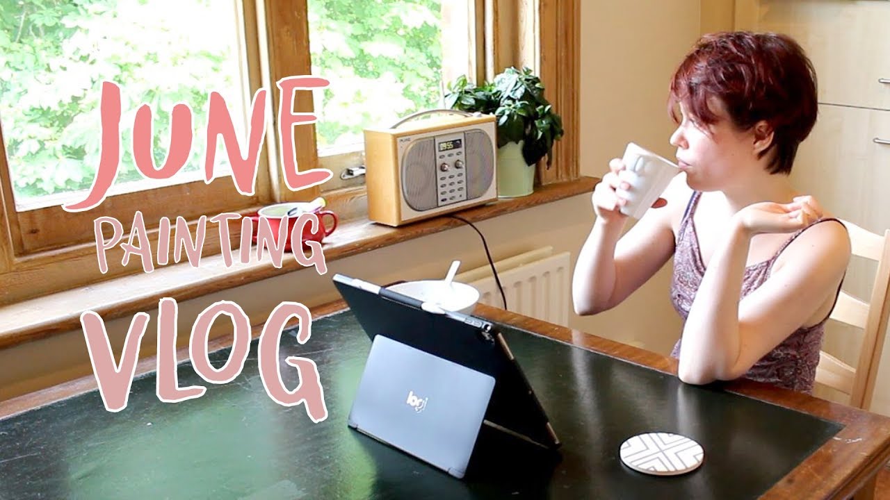 Мой творческий процесс — от эскиза до готовой картины за 3 дня.