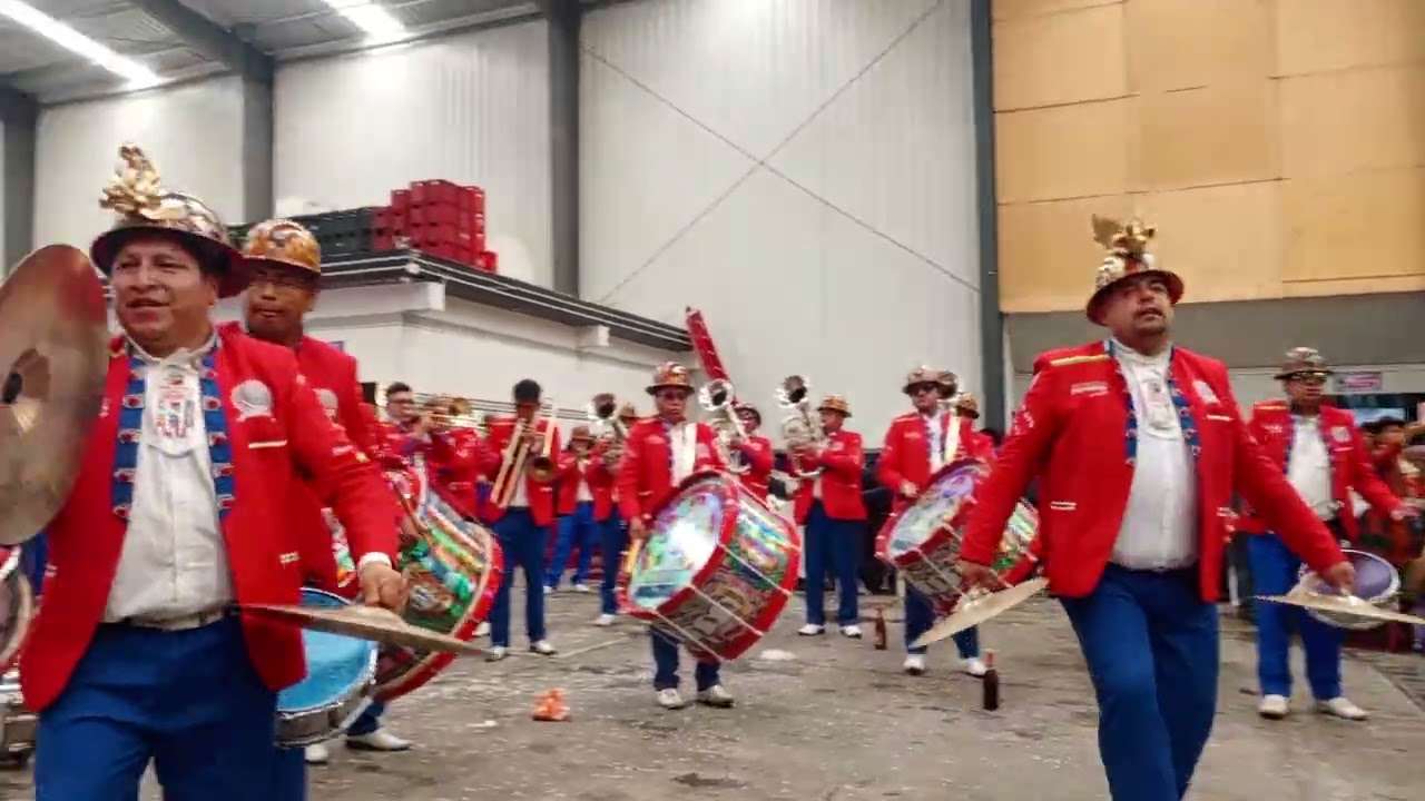 Morenada Jesús de Machaca La paz, Banda de Música 