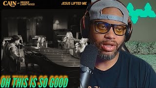First Time Reaction to Cain and Brooke Ligertwood- Jesus Lifted Me | Give him a chance | (Reaction)🔥