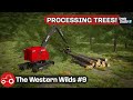 Buying A Tree Harvester, Processing Trees & Buying The BGA - The Western Wilds #9 FS22 Timelapse
