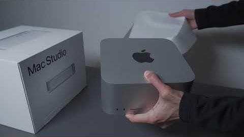 Apple Mac Studio Unboxing