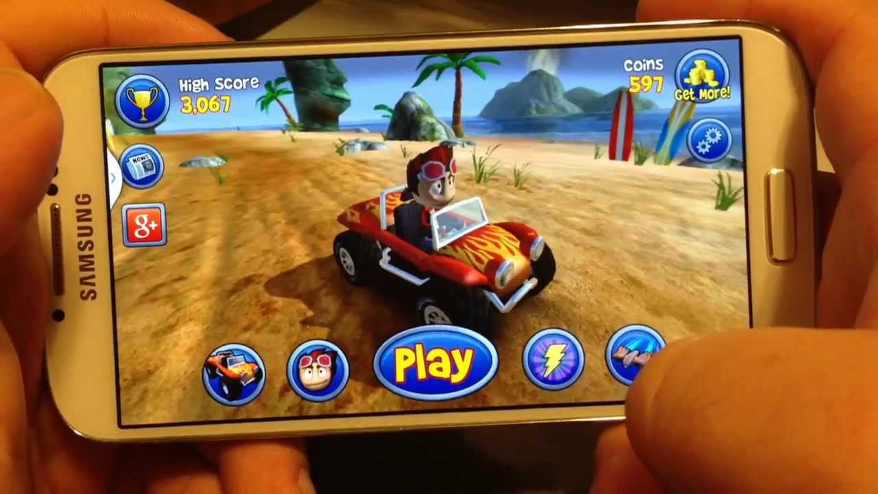 Los Juegos Mas Divertidos De Celulares # 1 (( Beach Buggy Blitz )) - YouTube