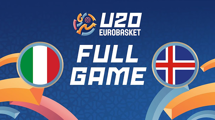 Round of 16 | Italy v Iceland | Full Basketball Game | FIBA U20 EuroBasket 2025