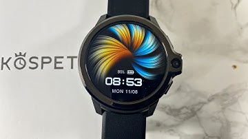 Kospet Prime S - Volledige Android Smartwatch met twee camera