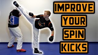 How to Improve Your Spin Kicks (Circular Motion) | GNT Taekwondo Tutorial