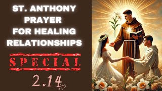 ❤️‍🩹🩵St Anthony healing prayer for relationships ❤️‍🩹💚