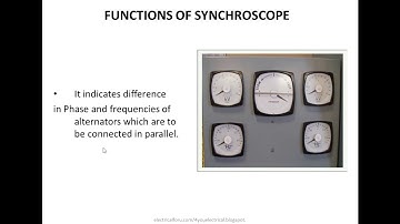 Parallel operation  of alternator | Electricalforu | Maniramakrishna |for  Material see description