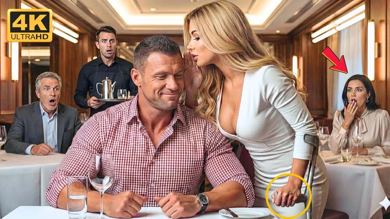 “Please Don’t Laugh at My Crutches” Female CEO whispered to a Single Dad on Their Blind Date