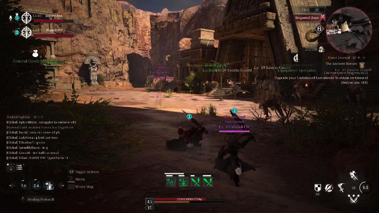 goddessheals gets a taste of her own invasion buff magic....