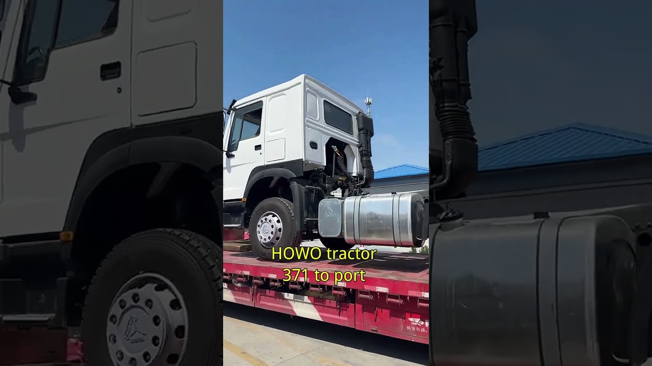 Sinotruk HOWO tractor 371 hp used howo truck