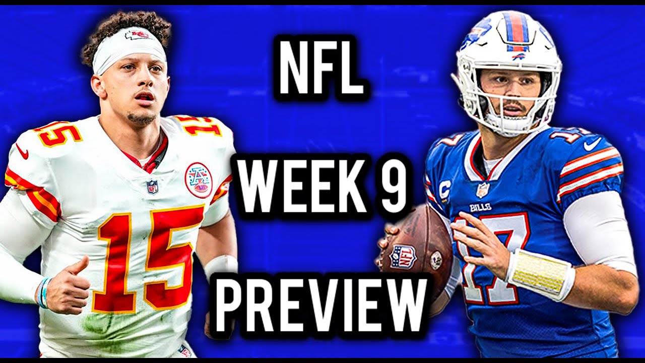 Nine Nfl NFL Week 9 Preview - YouTube
