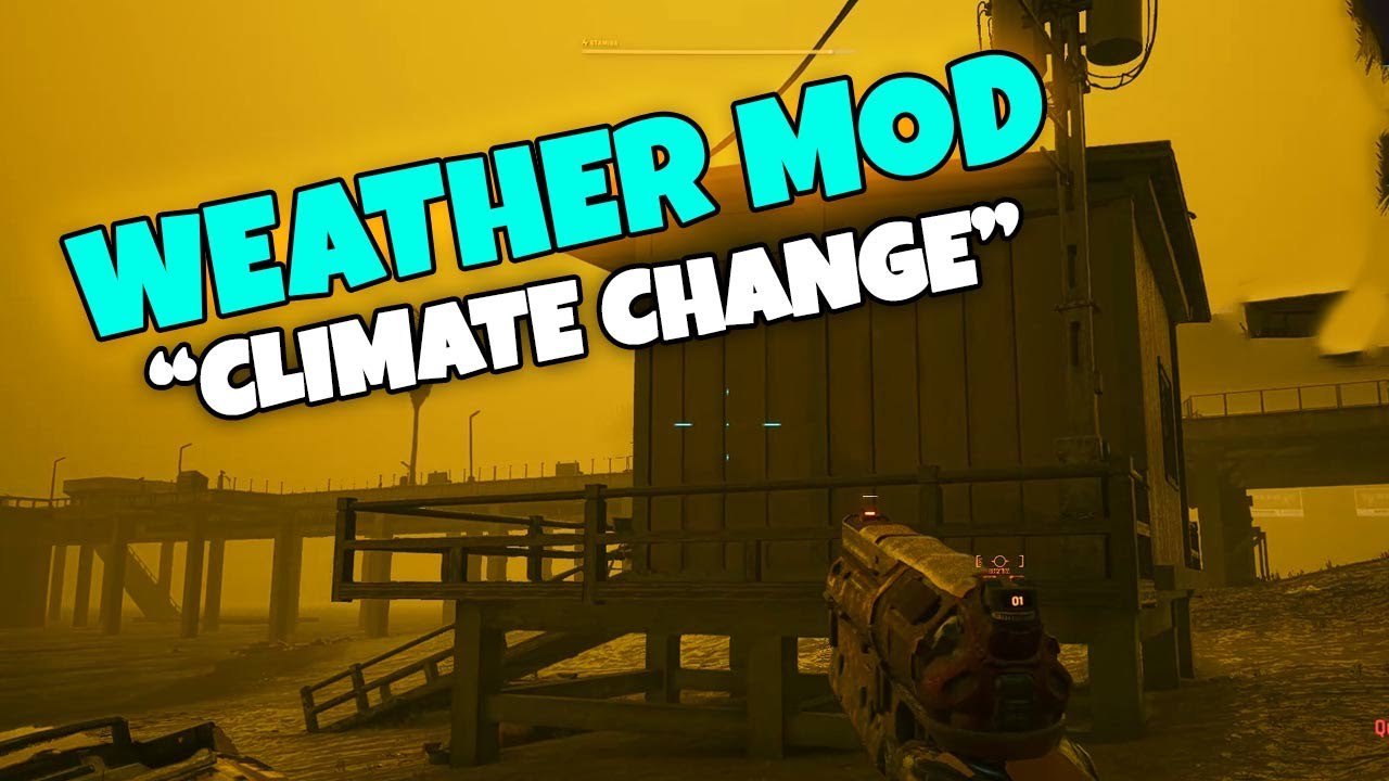 Cyberpunk 2077 Weather/Climate Change MOD (NexusMods) YouTube