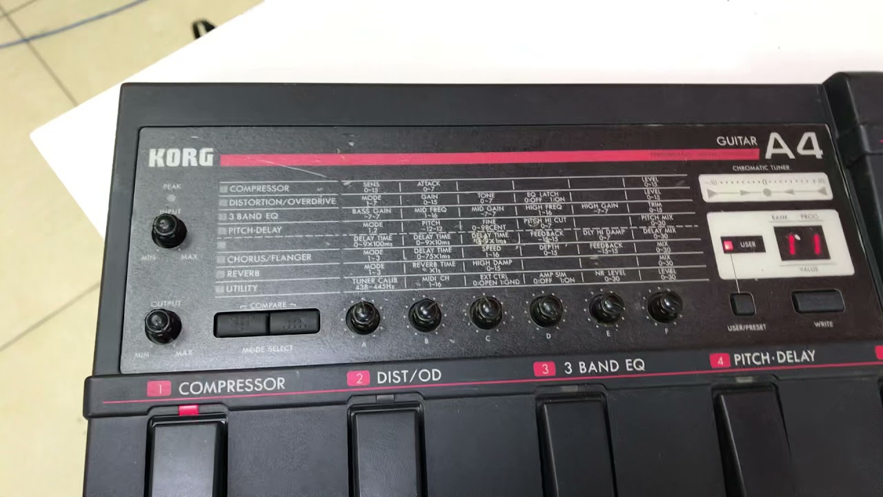 Гитарный процессор Korg