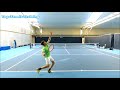 Tennis Serve In Slow Motion | Kick Serve | Slice Serve | Flat Serve
