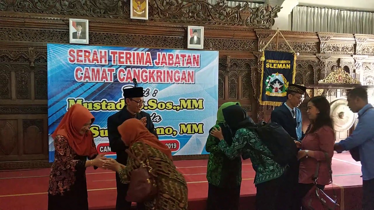 Sertijab Camat Cangkringan