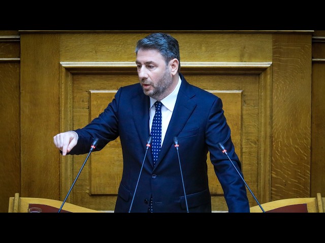 Oμιλία Νίκου Ανδρουλάκη στην Ολομέλεια της Βουλής