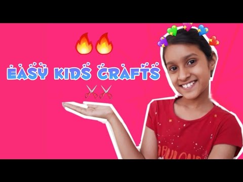Easy kids craft ️ ️||Easy Paper Crafts||Crafts For Kids||HD Crafts ...