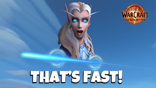 INSANE Aimed Shot Cast Speed in Patch 11.1