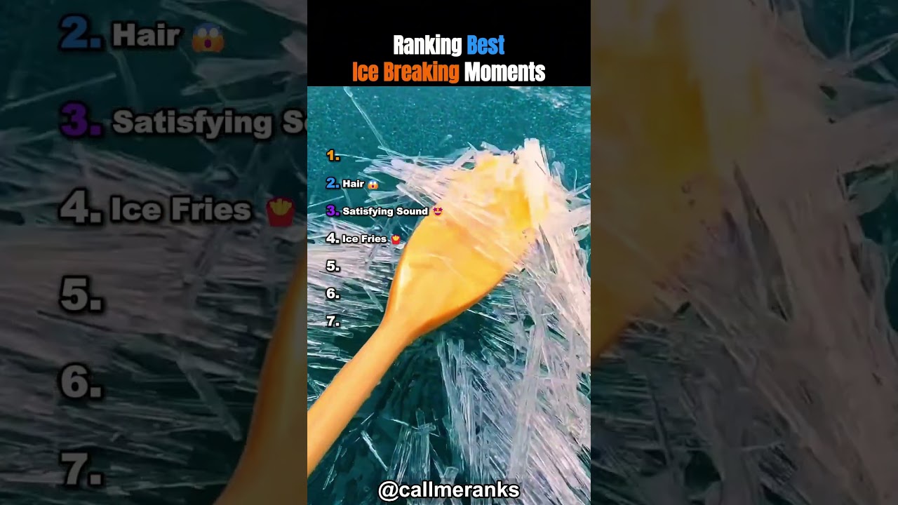 Ranking Best Ice Breaking Moments! 🧊💀😭 #usa