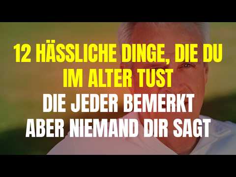 12 hässliche Gewohnheiten