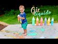 COMO FAZER GIZ LÍQUIDO PARA CALÇADA - FLÁVIA CALINA