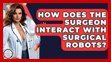 How Does The Surgeon Interact With Surgical Robots? - The Operating Table