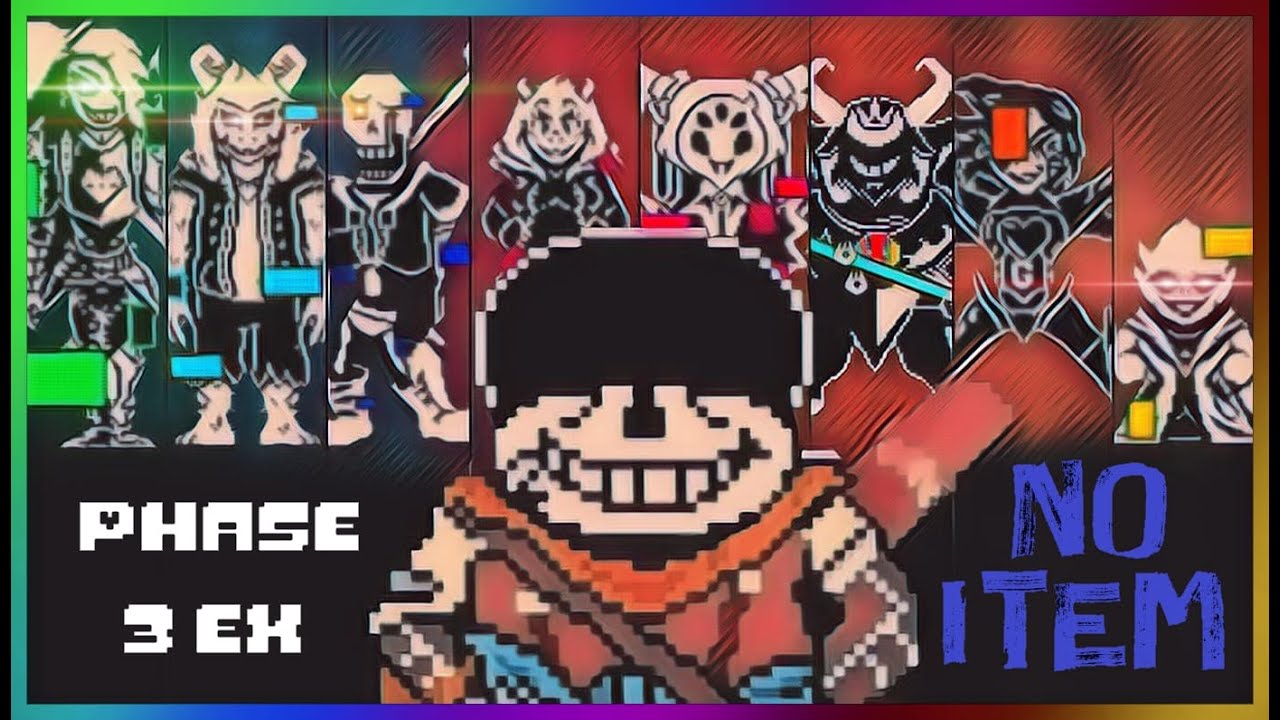 Ink!sans Fight v0.39 official Phase3 & Phase3-Ex【undertale fangame】 