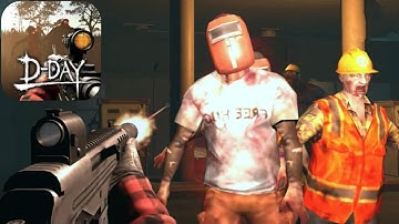 Zombie Hunter D-Day Part 7 - SURVIVAL STAGE AREA 2 Android Gameplay Walkthrough NEW GAME 2020