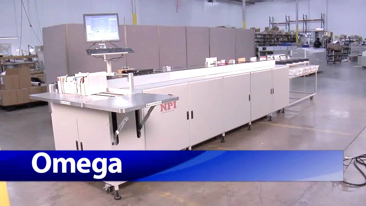 Standard and Mixed Mail Sorter The NPI Omega for Standard and Mixed