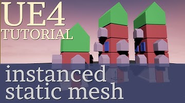 UE4 - Constructing Buildings with Instanced Static Meshes [TUTORIAL]
