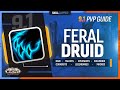 FERAL DRUID 9.1 PvP Guide | Best Race, Talents, Covenants, Soulbinds, Conduits, Legendaries & Macros
