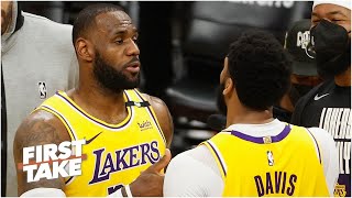 Are LeBron and AD the NBA's best duo? First Take debates