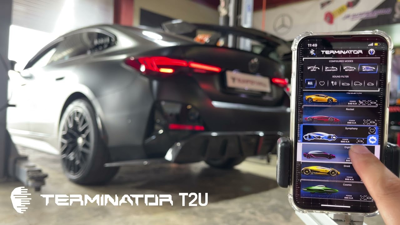 전기차 배기음 끝판왕, BMW i4 + 터미네이터 액티브사운드