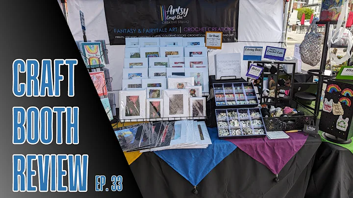 Vendor Booth Display Ideas - Craft Fair Booth Review Ep. 33