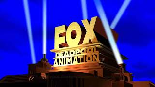 Fox Deadpool Animation logo (2019-2023) (Superhero Version)