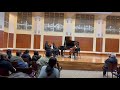 Rachmaninoff, Trio élégiaque No.1 in G minor
