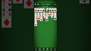 [FWR] Solitaire Collection (Mobile) - FreeCell - Easy w/ Hints 16 seconds screenshot 5