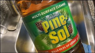 ASMR PASTE| 1 Gallon of Pinesol & 20 cans of comet/ajax