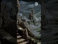 POV Reaching the Isolated Mountain Inn Dark Fantasy 170 #darkfantasy #shorts