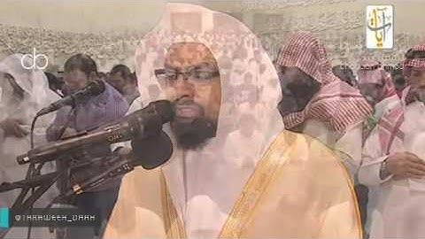 صلاة التراويح للشيخ ناصر القطامي جامع الملك عبدالله ليلة 12 رمضان 1437 تلاوة