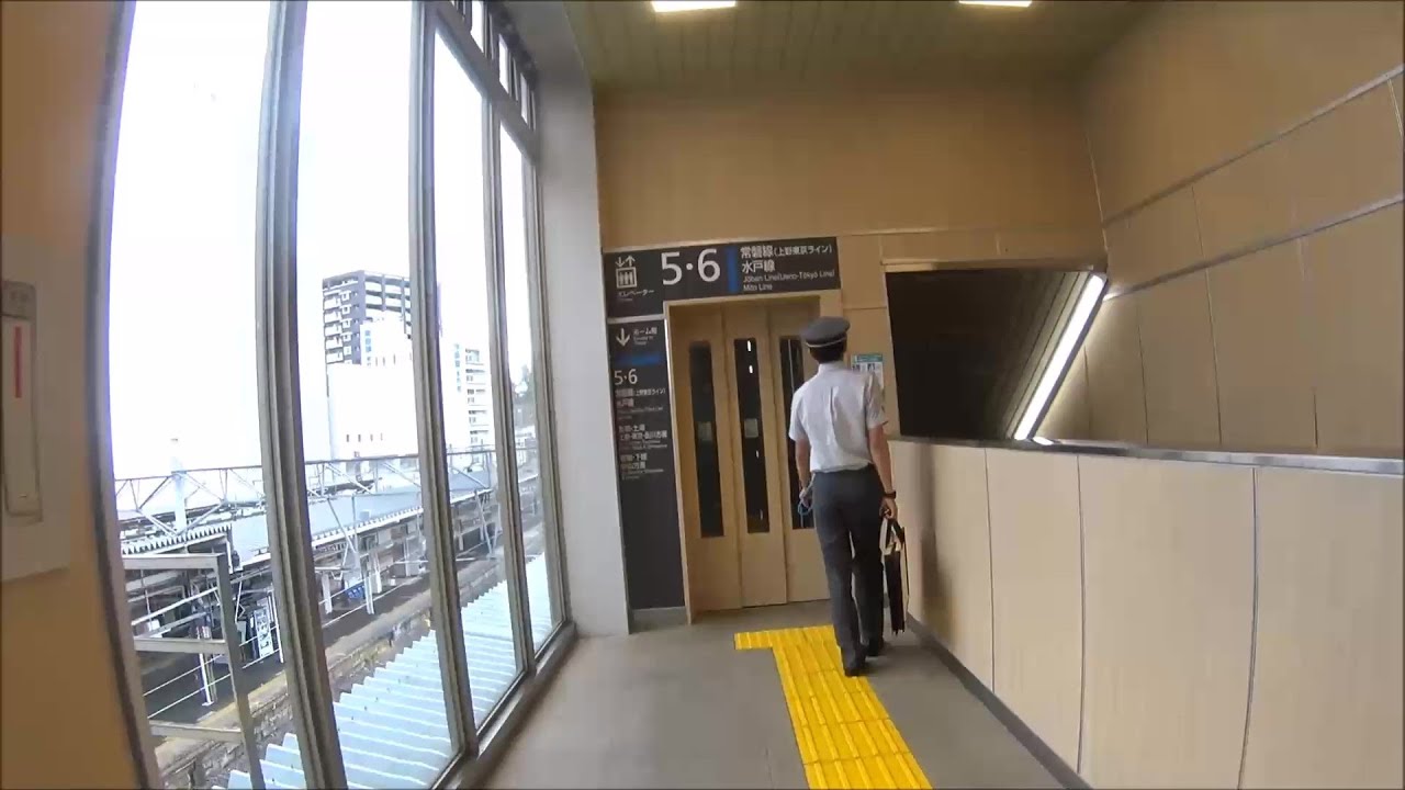 車いす道中記茨城編　JR水戸駅水戸線(740M)乗車　茨城県水戸市編