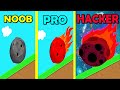 NOOB vs PRO vs HACKER in Rock of Destruction!