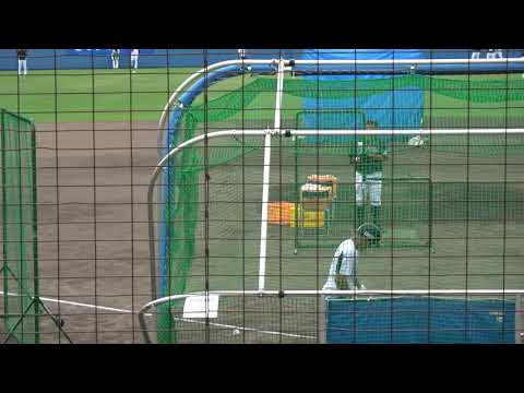 2021/6/27 荻野貴司選手 シートバッティング練習 草薙球場 北海道日本ハムファイターズVS千葉ロッテマリーンズ