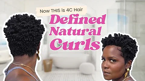 How to Define 4C Hair Tutorial | Mousse + Gel | Tapered Natural Hair | Sisi Nike 2025