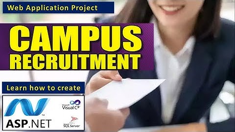 Campus Recruitment C# asp.net Sql Server Web Project | BE BCA Diploma Project asp220 #highblixasp