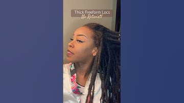 8 1/2 Years NO RETWIST! #locs #locstyles  #noretwist #thicklocs