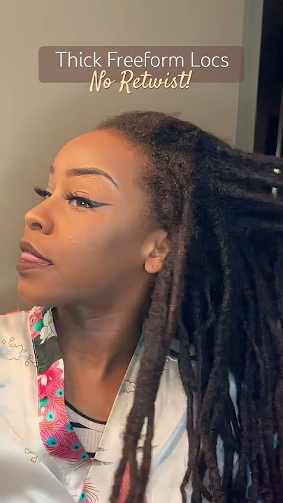 8 1/2 Years NO RETWIST! #locs #locstyles  #noretwist #thicklocs