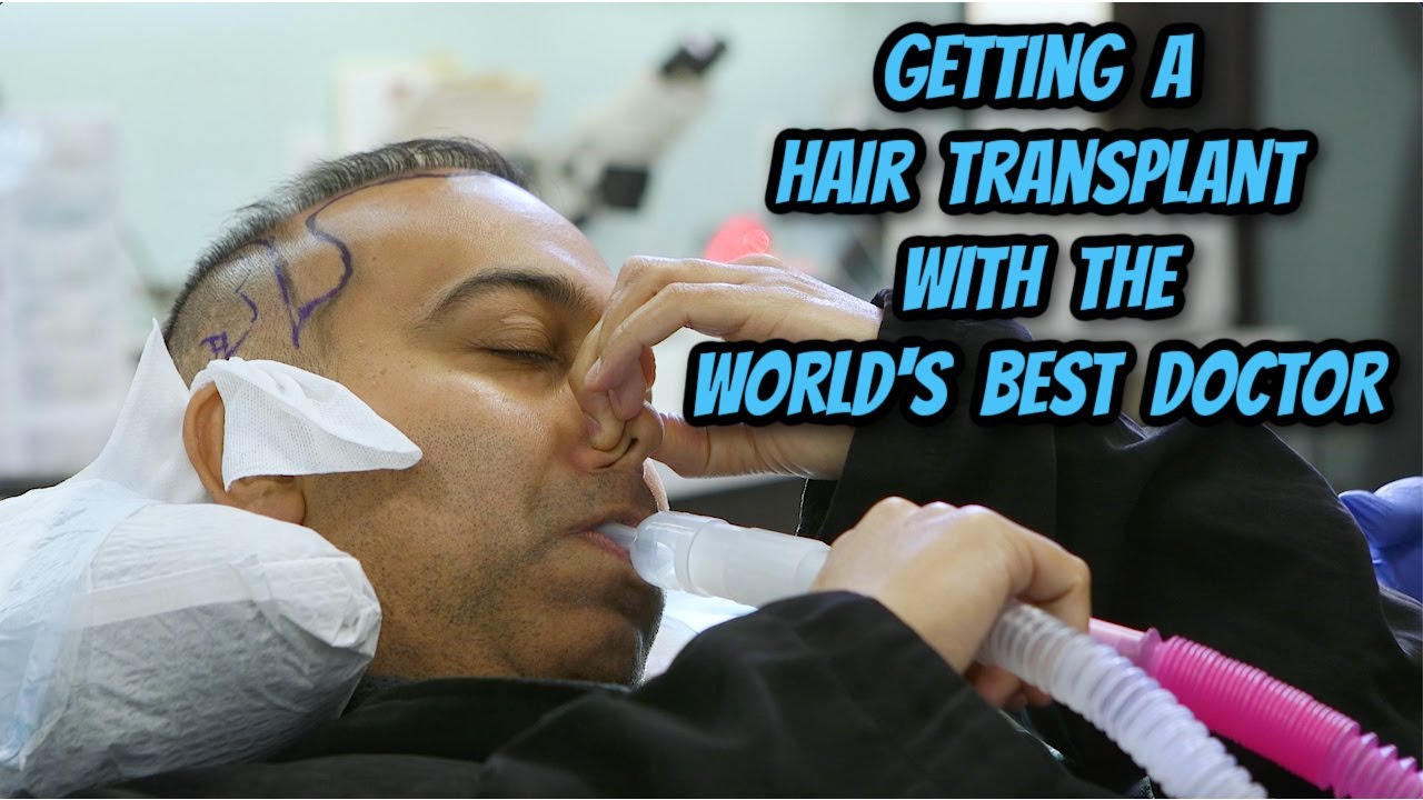My Hair Transplant with the World's Best Doctor - YouTube