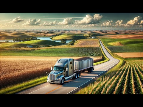 Hauling Grain Through