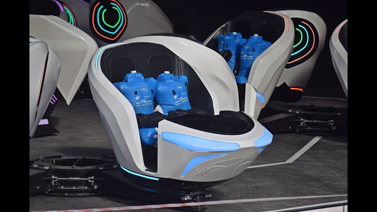 Laser Dance - Probefahrt Wiener Prater (HUSS Break Dance 5)